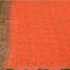 Sanskriti Vintage Orange/Green Sarees Pure Silk Woven Banarasi Zari Sari Sustainable Fabric