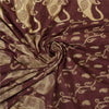 Sanskriti Vintage Purple Indian Sarees 100% Pure Cotton Woven Sari Craft Sustainable Fabric