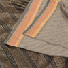 Sanskriti Vintage Black/Grey Sarees Blend Silk Woven Premium Sari Craft Sustainable Fabric