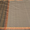 Sanskriti Vintage Black/Grey Sarees Blend Silk Woven Premium Sari Craft Sustainable Fabric