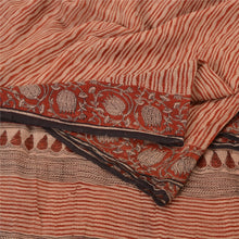 Load image into Gallery viewer, Sanskriti Vintage Red Sarees Pure Cotton Block Printed Kota Doria Sari Fabric
