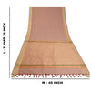 Sanskriti Vintage Pink Indian Sarees Blend Silk Woven Premium Sari Craft Sustainable Fabric