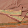 Sanskriti Vintage Pink Indian Sarees Blend Silk Woven Premium Sari Craft Sustainable Fabric