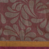 Sanskriti Vintage Purple/Brown Indian Sarees 100% Pure Silk Woven Sari Sustainable Fabric