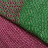 Sanskriti Vintage Purple/Green Sarees 100% Pure Silk Woven Premium Sari Sustainable Fabric