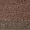 Sanskriti Vintage Brown Sarees Blend Silk Woven Block Print Premium Sari Sustainable Fabric