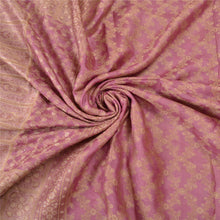 Load image into Gallery viewer, Sanskriti Vintage Pink Indian Sarees 100% Pure Silk Woven Premium Sari Fabric
