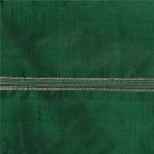 Load image into Gallery viewer, Sanskriti Vintage Green Sarees Pure Silk Woven Brocade/Banarasi Zari Sari Fabric
