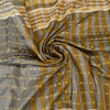 Sanskriti Vintage Grey Indian Sarees 100% Pure Silk Woven Premium Sari Sustainable Fabric