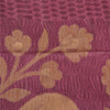 Sanskriti Vintage Purple Indian Sarees 100% Pure Silk Woven Sari 5 YD Sustainable Fabric
