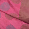 Sanskriti Vintage Pink Indian Sarees 100% Pure Silk Woven Sari Craft Sustainable Fabric