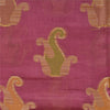 Sanskriti Vintage Mauve Indian Sarees 100% Pure Silk Woven Sari Craft Sustainable Fabric