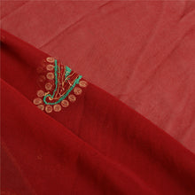Load image into Gallery viewer, Sanskriti Vintage Sarees Pure Georgette Silk Embroidered Pre-Pleated Sari Fabric
