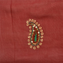 Load image into Gallery viewer, Sanskriti Vintage Sarees Pure Georgette Silk Embroidered Pre-Pleated Sari Fabric
