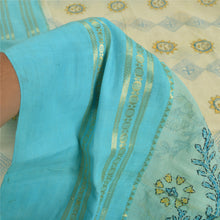 Load image into Gallery viewer, Sanskriti Vintage Multicolor Sarees 100% Pure Cotton Handmade Kantha Sari Fabric
