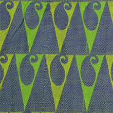 Load image into Gallery viewer, Sanskriti Vintage Green Sarees 100% Pure Cotton Woven Premium Sari Craft Fabric
