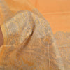 Sanskriti Vintage Blue Indian Sarees 100% Pure Silk Woven Sari 5 YD Craft Sustainable Fabric