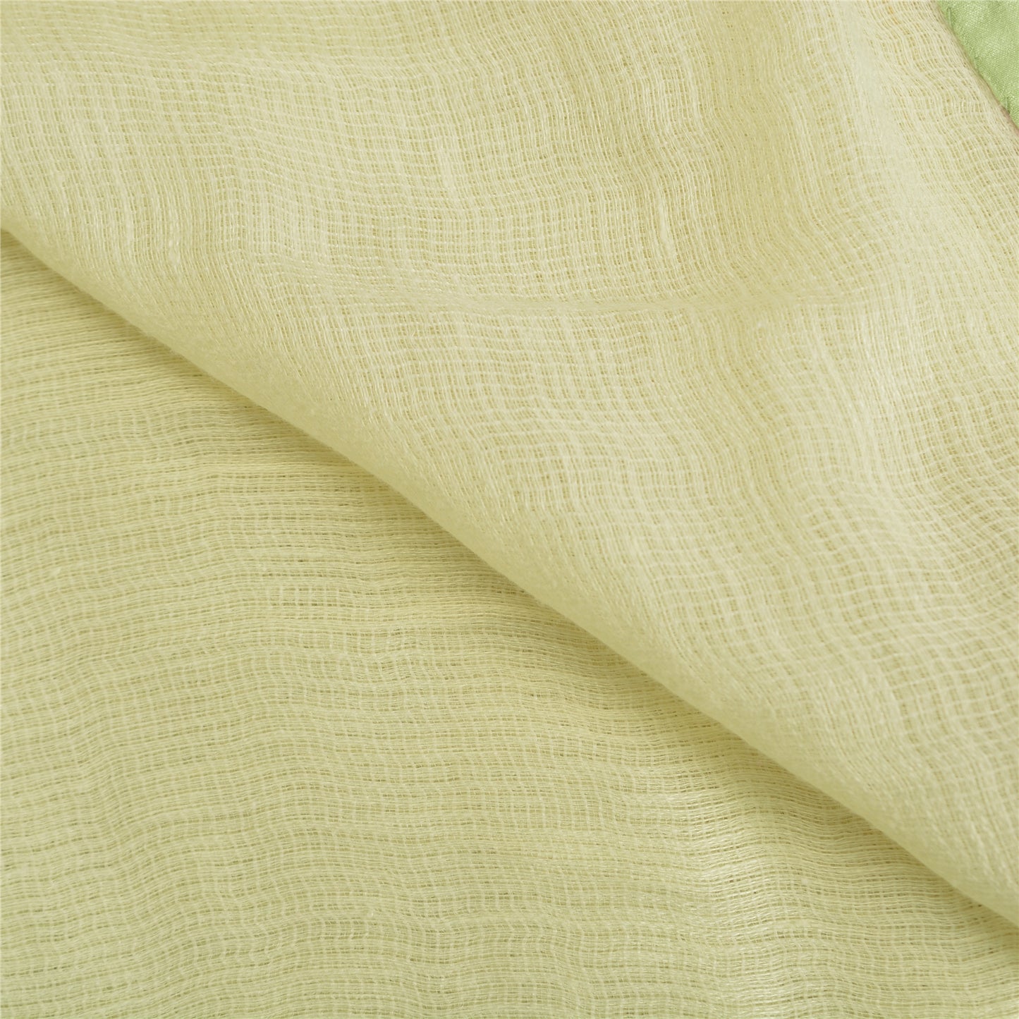 Sanskriti Vintage Cream Sarees Pure Cotton Embroidered Kota Doria Sari Sustainable Fabric