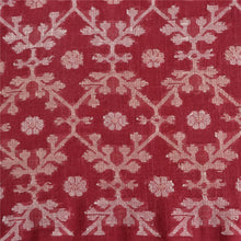 Load image into Gallery viewer, Sanskriti Vintage Dark Red Indian Sarees 100% Pure Silk Hand-Woven Sari Fabric
