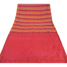 Load image into Gallery viewer, Sanskriti Vintage Saree 100% Pure Silk Ikat Woven Work Patola Sari Craft 5 Yd Fabric
