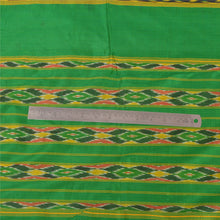 Load image into Gallery viewer, Sanskriti Indian Vintage Black Saree Pure Silk Fabric Ikat Woven Work Patola Sari
