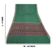 Sanskriti Vintage Rare Sambalpuri Ikat Sarees Handwoven Pure Cotton Sari Sustainable Fabric