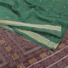 Sanskriti Vintage Rare Sambalpuri Ikat Sarees Handwoven Pure Cotton Sari Sustainable Fabric