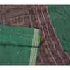 Sanskriti Vintage Rare Sambalpuri Ikat Sarees Handwoven Pure Cotton Sari Sustainable Fabric
