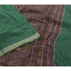 Sanskriti Vintage Rare Sambalpuri Ikat Sarees Handwoven Pure Cotton Sari Sustainable Fabric