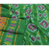 Sanskriti Vintage Sambhalpuri Pure Silk Sarees Hand Woven Ikat Sari Craft Sustainable Fabric