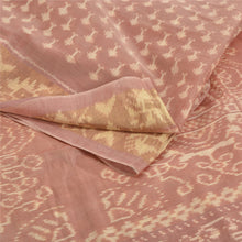 Load image into Gallery viewer, Sanskriti Vintage Pink Hand Woven Ikat Sambhalpuri Sarees Pure Silk Sari Fabric
