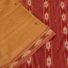 Sanskriti Vintage Saree Pochampally Hand Woven Ikat Pure Cotton Sari 5yd Sustainable Fabric