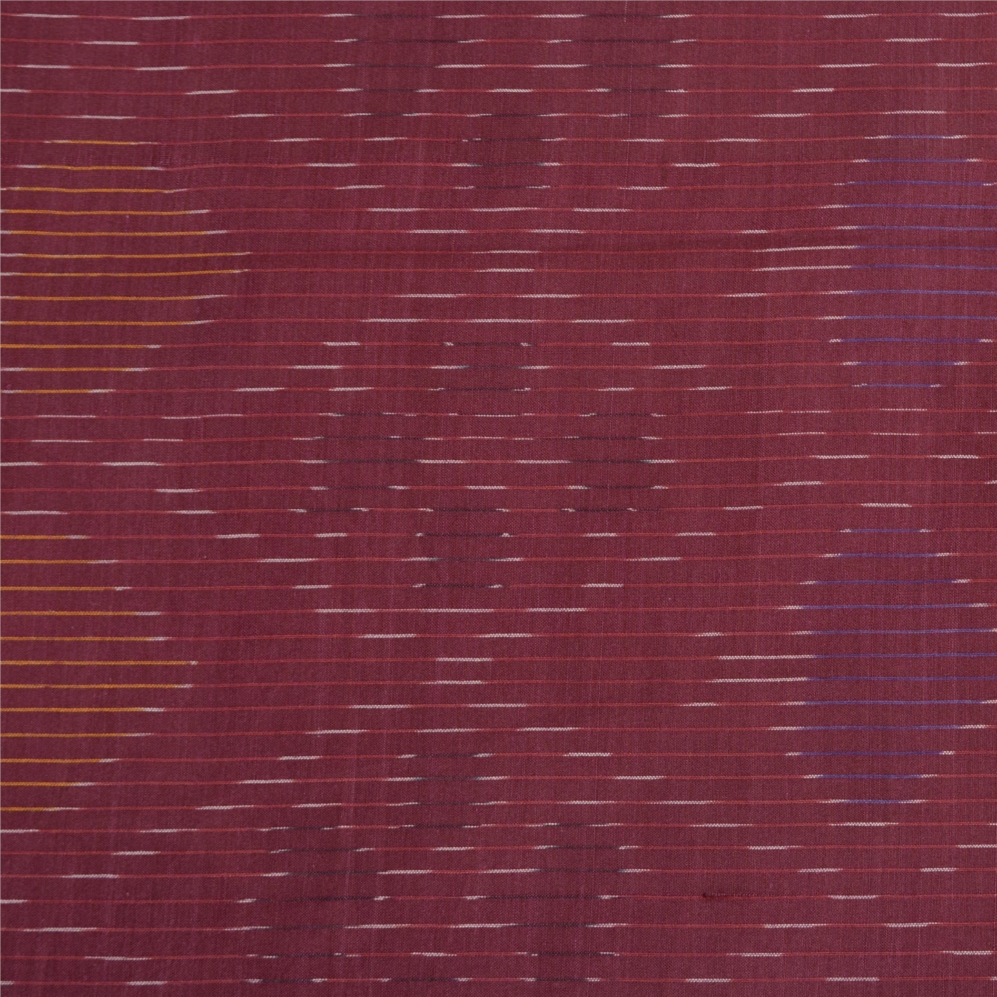 Sanskriti Vintage Saree Mauve Sambhalpuri HandWoven Ikat Pure Cotton Sari Sustainable Fabric