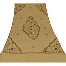 Load image into Gallery viewer, Hand Embroidered Woolen Shawl Cream Sozni Stole Floral
