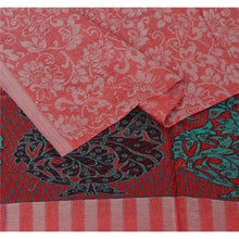 Load image into Gallery viewer, Sanskriti New Pink Viscose Kashmiri Palla Shawl Woven Work Long Stole Warm Scarf
