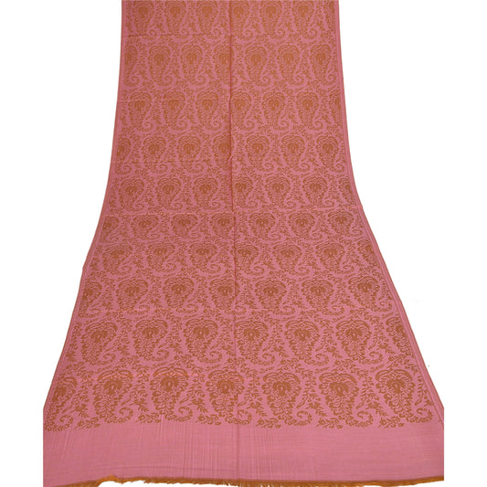 Новая розовая шаль Sanskriti, вискозная тканая рабочая длинная палантин Phulkari, мягкий шарф