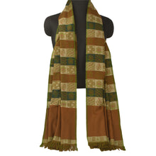 Load image into Gallery viewer, Sanskriti Vintage Multi Color Woollen Shawl Woven Soft Stole Paisley Wrap Scarf

