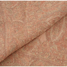 Load image into Gallery viewer, Sanskriti Vintage Cream Woolen Shawl Hand Embroidered Suzani Work Stole Scarf
