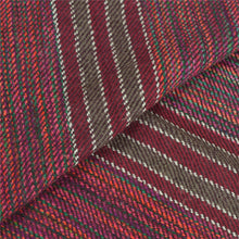 Load image into Gallery viewer, Sanskriti Vintage Woolen Pink Reversible Woolen Shawl Woven Long Stole Scarf
