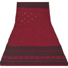 Load image into Gallery viewer, Sanskriti Vintage Black 100% Pure Woolen Woven Kutch Shawl Long Throw Stole
