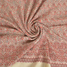 Load image into Gallery viewer, Sanskriti Vintage Long Pure Woolen Indian Red Shawl Woven Scarves Scarf Stole
