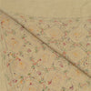 Sanskriti Vintage Ivory Pure Woolen Shawl Handmade Kantha Long Throw Stole