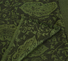 Load image into Gallery viewer, Sanskriti New Indian Woven Viscose Shawl Scarf Stole Warm Green Paisley
