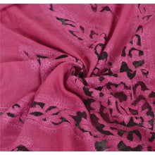 Load image into Gallery viewer, Sanskriti New Indian Shawl Scarf Patch Work Woolen Pink Stole Warm
