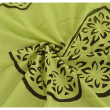 Load image into Gallery viewer, Sanskriti New Embroidered Indian Shawl Scarf Patch Work Woolen Green Stole Warm
