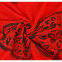 Load image into Gallery viewer, Sanskriti New Indian Embroidered Shawl Scarf Patch Work Red Woolen Stole Warm
