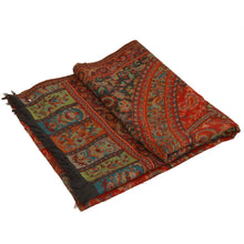 Load image into Gallery viewer, SANSKRITI NEW WOVEN SHAWL SCARF VISCOSE MULTI COLOR STOLE WARM
