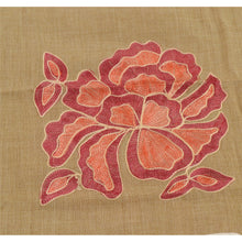 Load image into Gallery viewer, Ari Zama New Hand Embroidered Kashmiri Shawl Scarf Viscose Stole Brown
