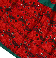 Load image into Gallery viewer, Vintage Indian Bollywood Women Long Skirt Hand Beaded Kutch Work L Size Lehenga
