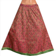 Load image into Gallery viewer, Vintage Indian Bollywood Women Long Skirt Hand Beaded Pink L Size Lehenga
